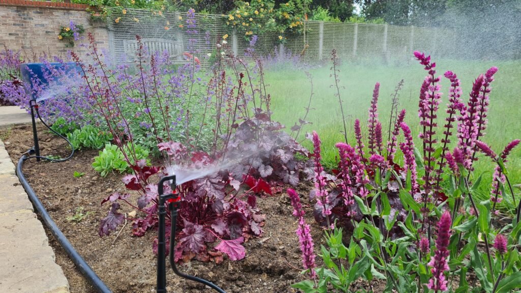 micro sprinklers for bed irrigation