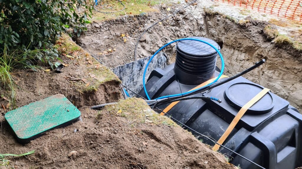 4000l retrofit rain harvesting tank, underground tank