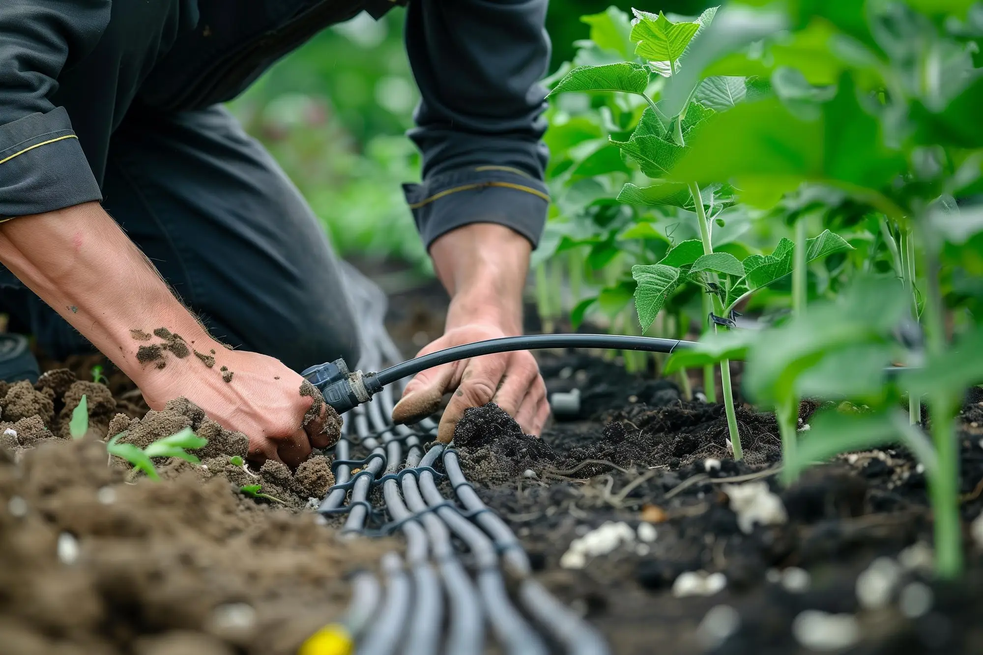 How to Install an Irrigation System | The Gardener’s Rain